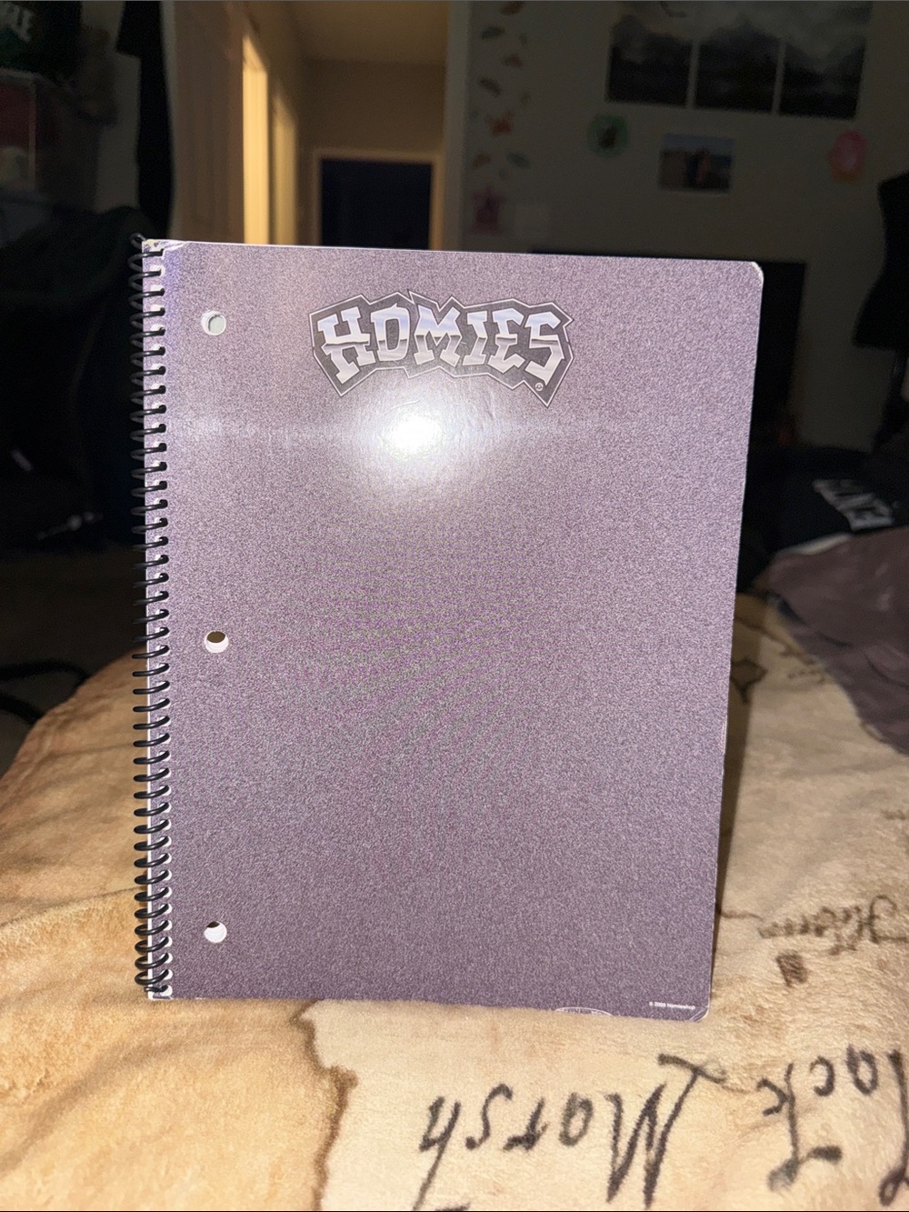 🖤NEW 2007-2008 HOMIES SPIRAL NOTEBOOK- RARE🖤